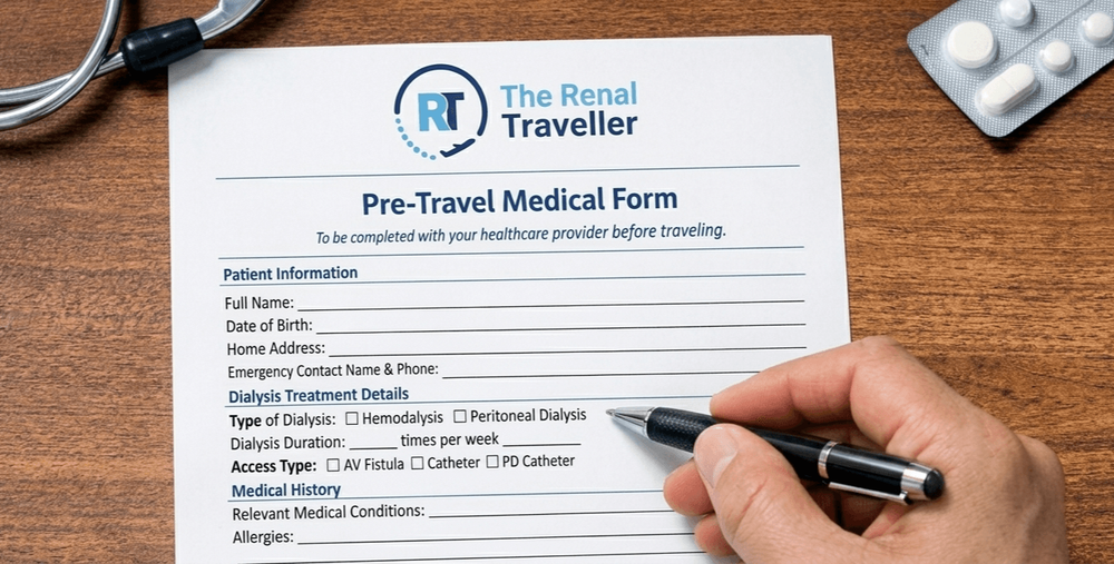 Pre-Travel Medical Form
