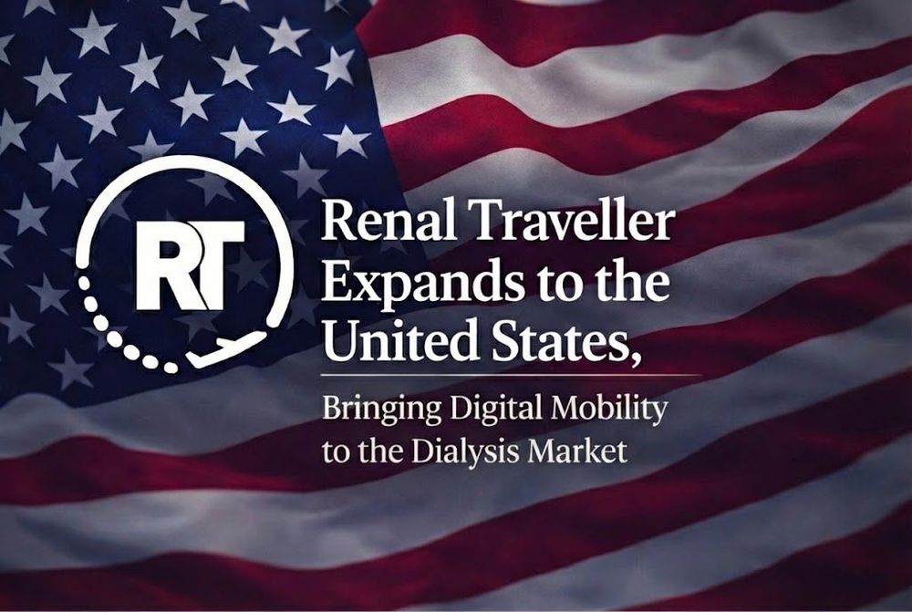Renal Traveller s'étend aux États-Unis, apportant la mobilité numérique au marché de la dialyse