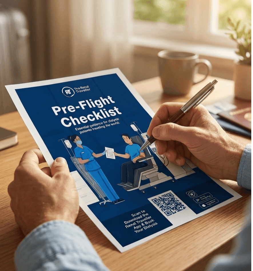 Pre-Flight Dialysis Checklist